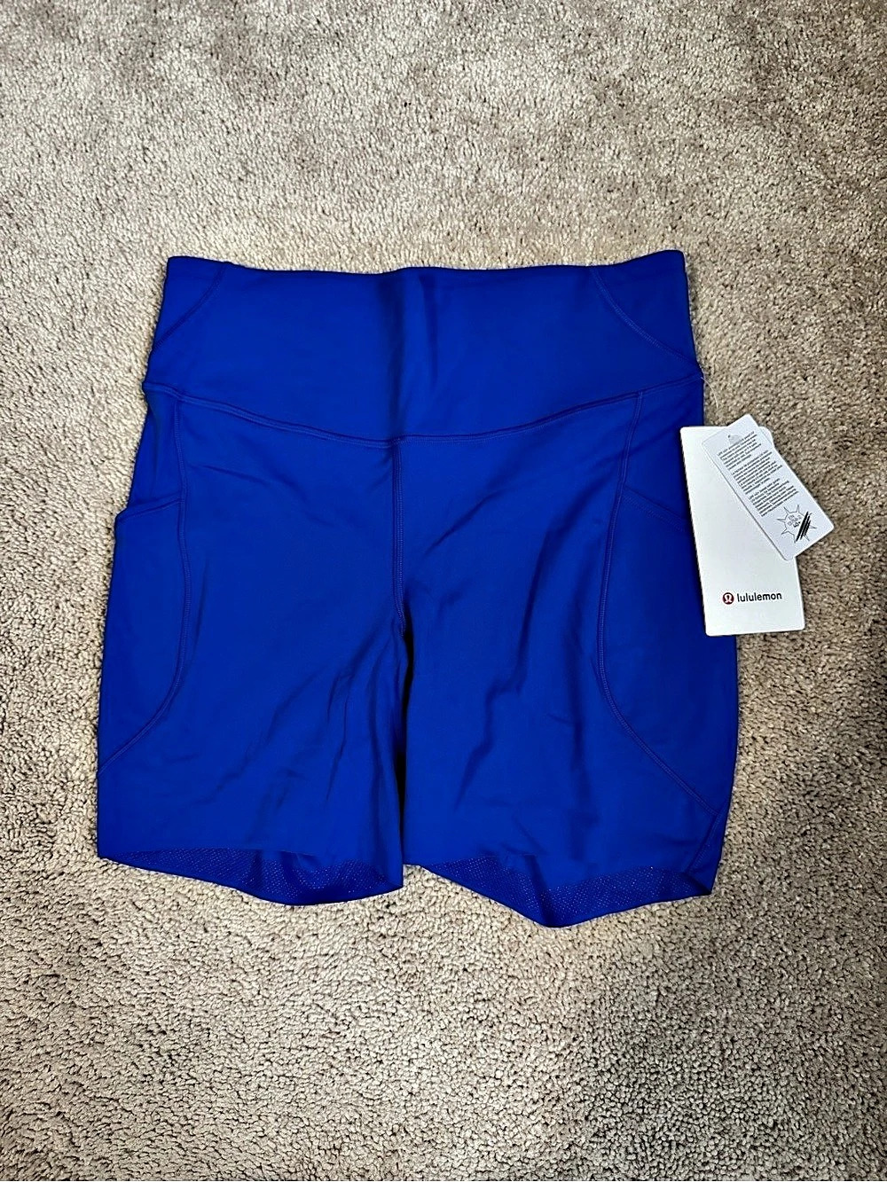 lululemon Fast and Free High-Rise Short 6" Size 10